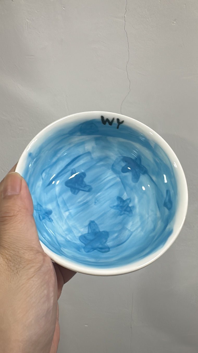 Kids pottery painting at Clay Clay