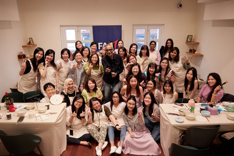 Corporate pottery session